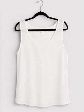 J.Jill Love Linen White Tank Top Size XL NWOT